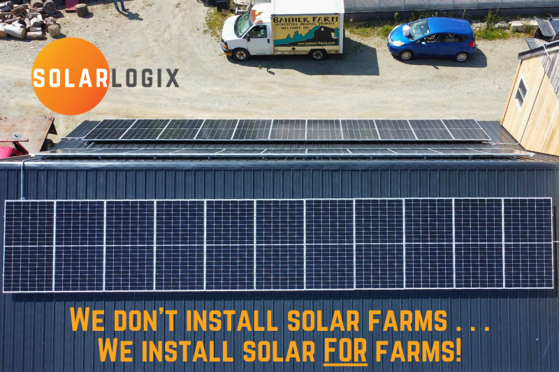 We Don’t Install Solar Farms . . . We Install Solar FOR Farms